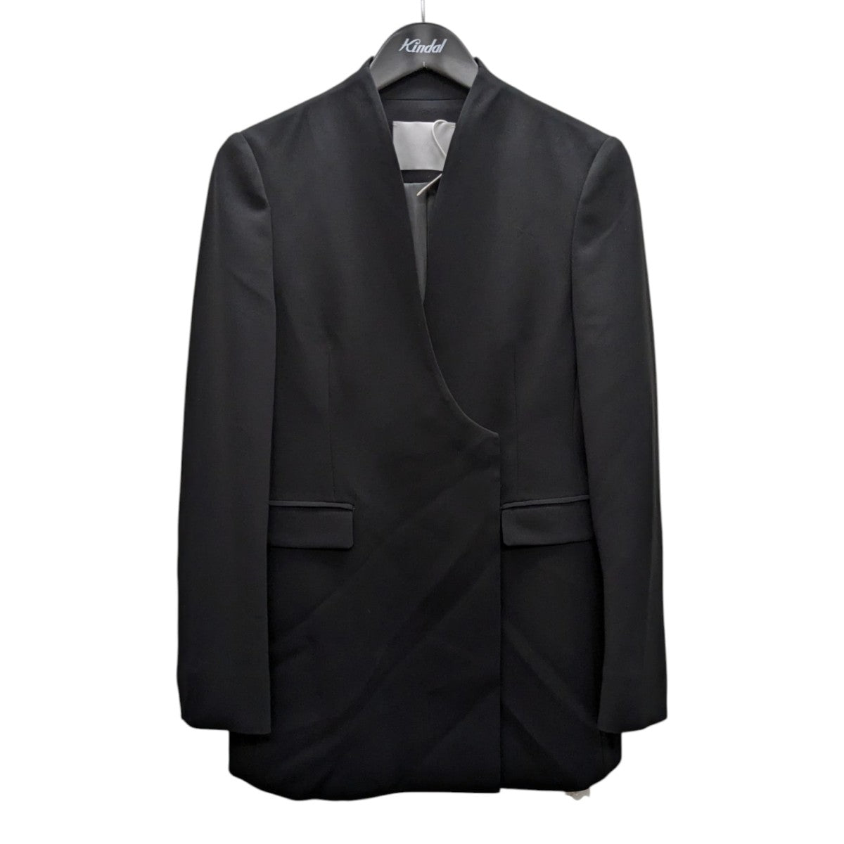 Double Jersey Dropped Shoulder Jacket - black - Mame Kurogouchi