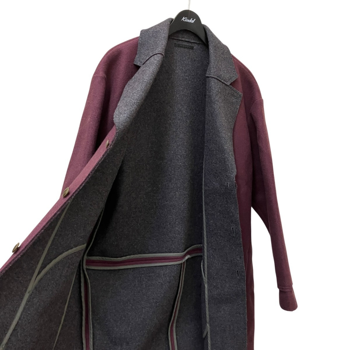 17AWウールカットオフコートDC-AW17-C0-01