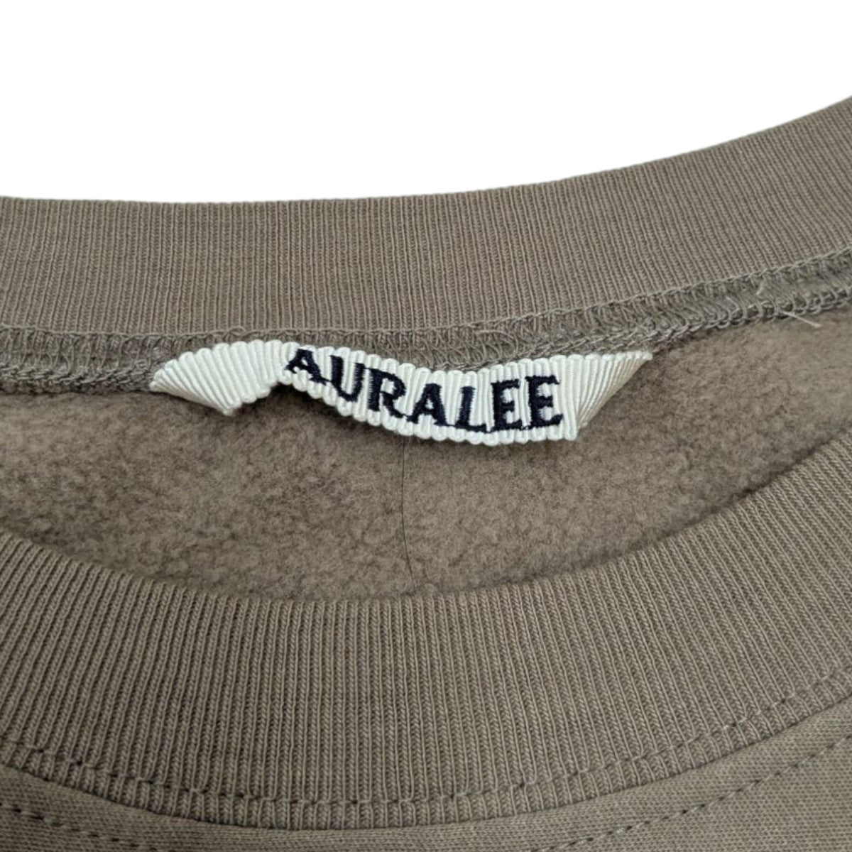 AURALEE スウェット ベージュ 18SS 新品 AURALEE オーラリー スウェット アイボリーベージュ 3