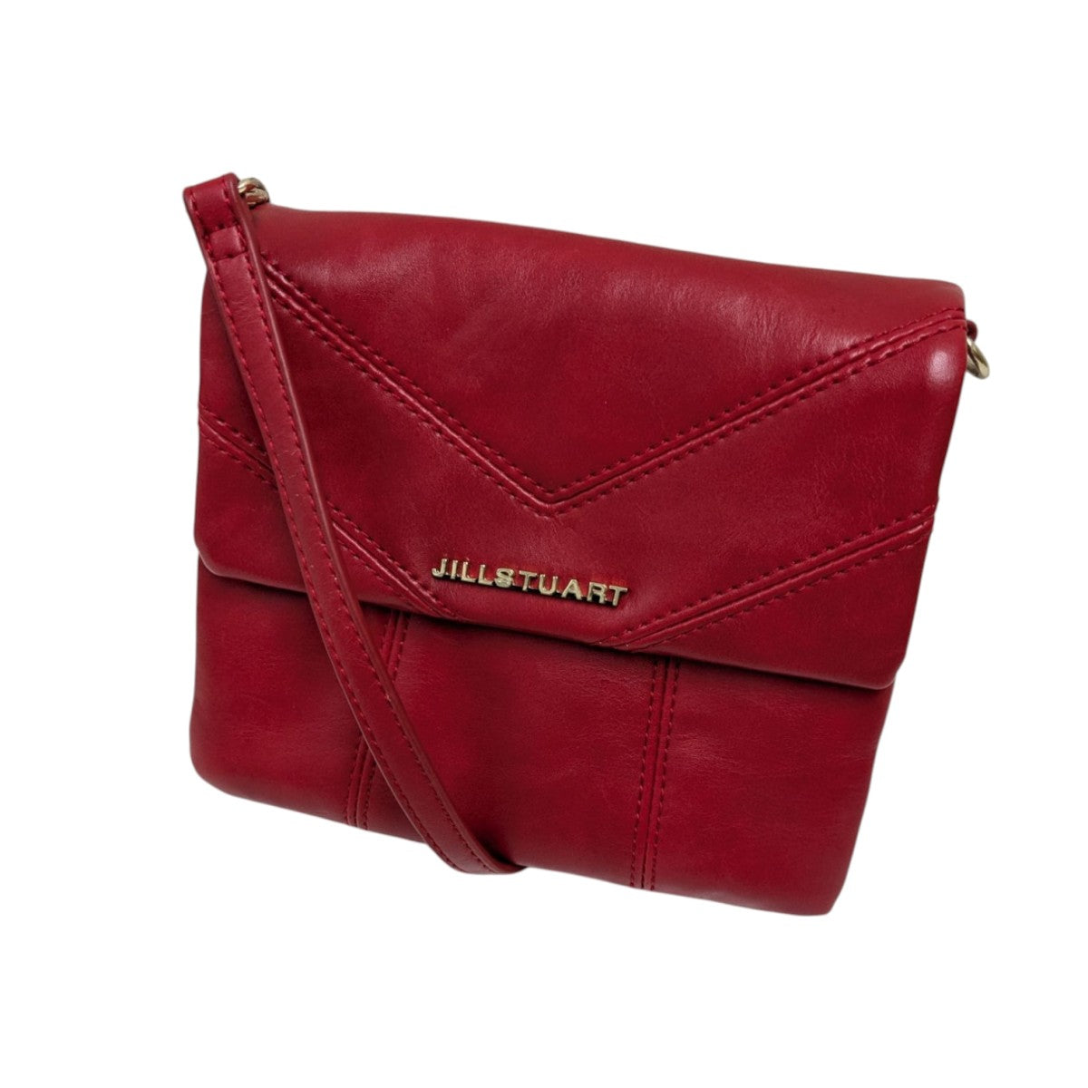 JILL STUART レザーショルダーバッグ 古着・中古-1枚目のアイテム画像