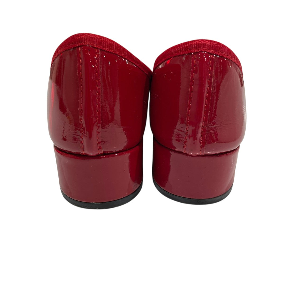 美品　repetto　パンプス　ハイヒール　エナメル　37 1/2 Repetto(レペット) エナメルパンプス レッド サイズ 38 1/2