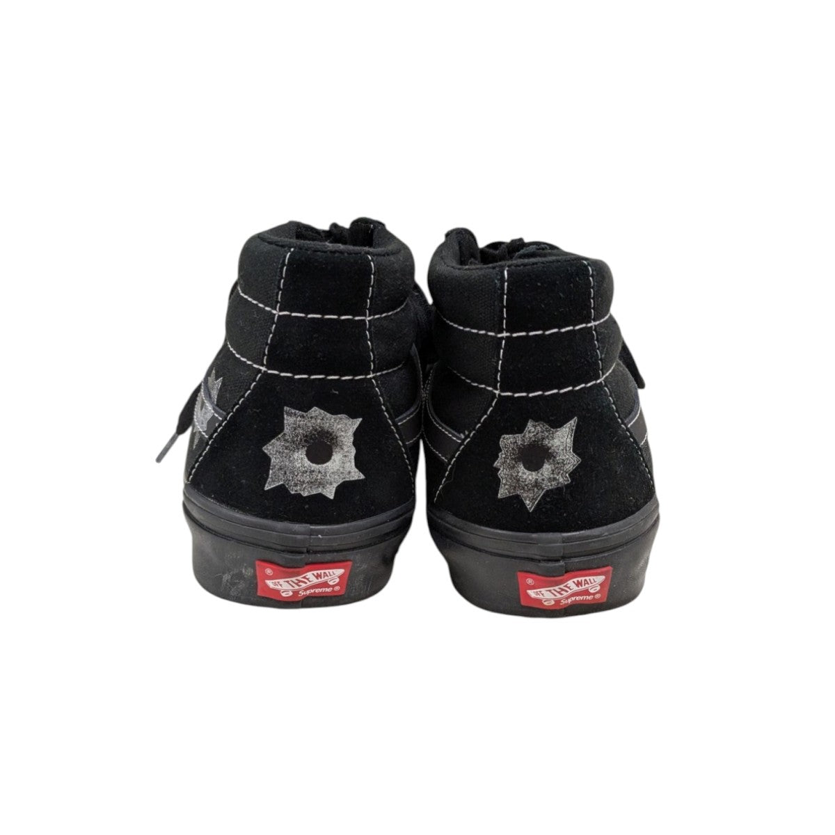 Supreme×VANS 25SSNate Lowman Skate Grosso Mid Bullet Hole