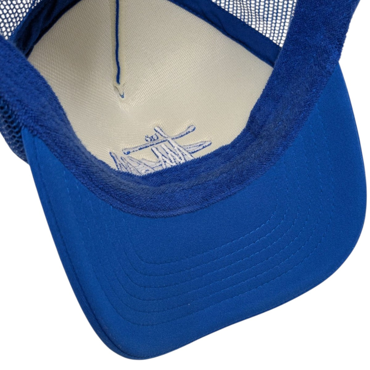 Stussy メッシュ キャップ ネイビー 00s OLD STUSSY/Skull Bone/Mesh cap/Free/スカルボーン