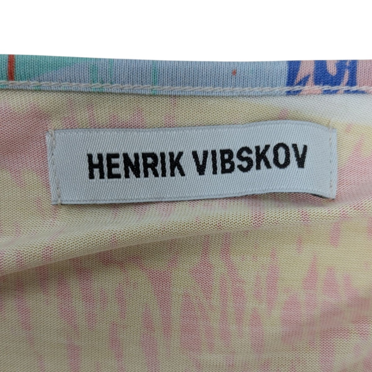 Henrik Vibskov 総柄半袖ワンピース 古着・中古-7枚目のアイテム画像