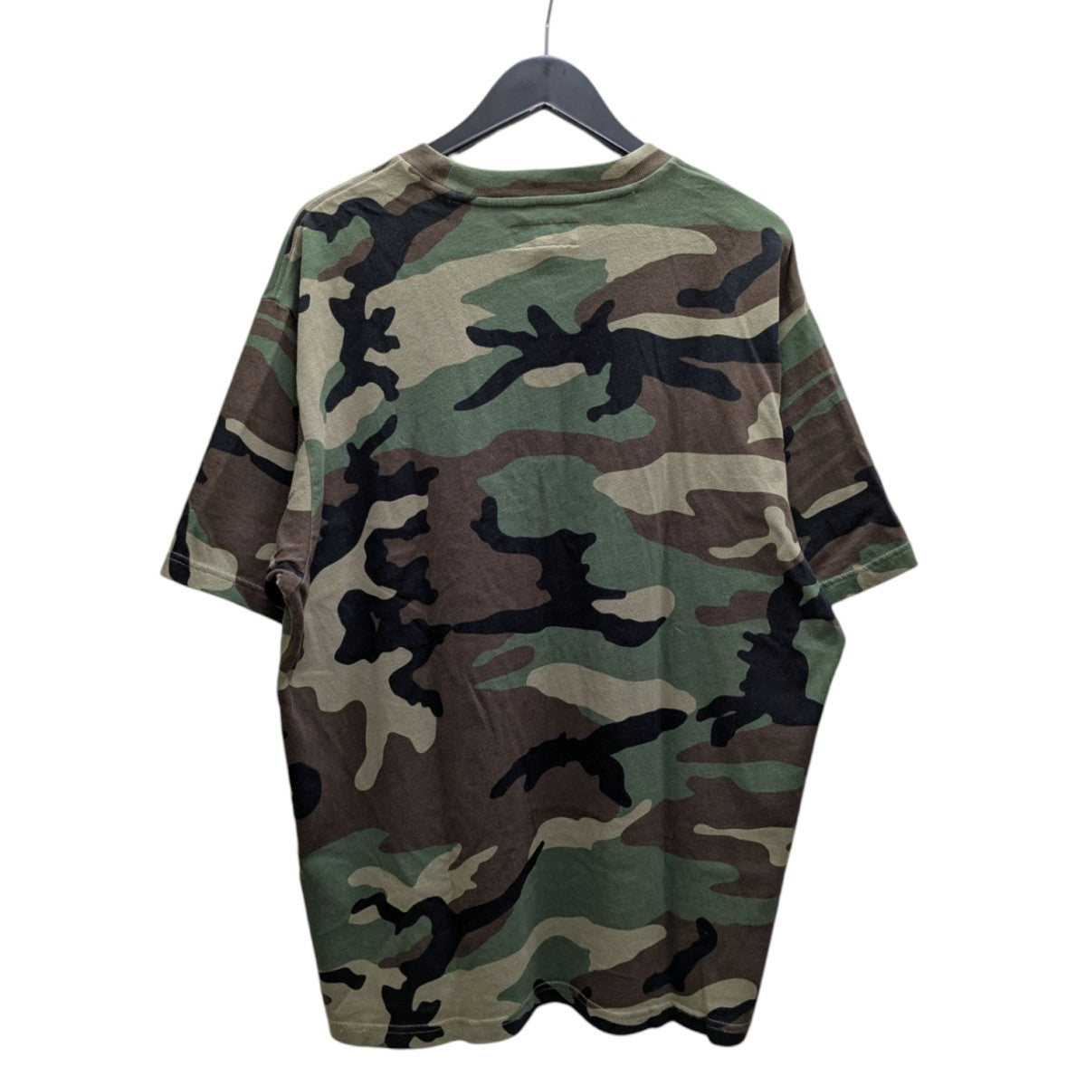 Capital S S Top Woodland camoカモ フロントロゴTシャツ