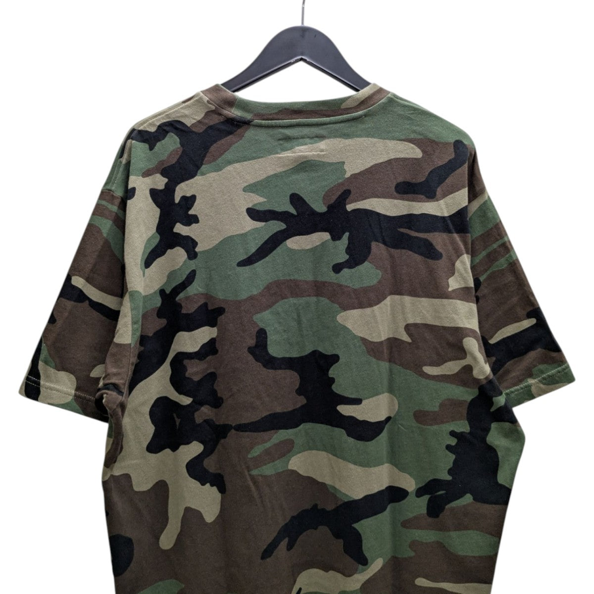 Capital S S Top Woodland camoカモ フロントロゴTシャツ