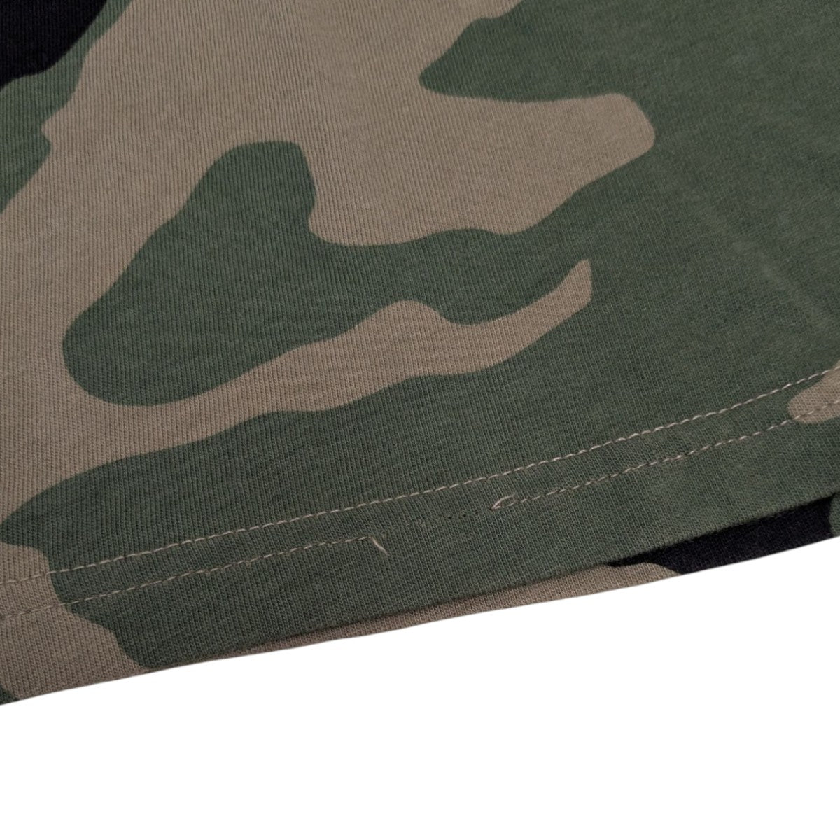 Capital S S Top Woodland camoカモ フロントロゴTシャツ