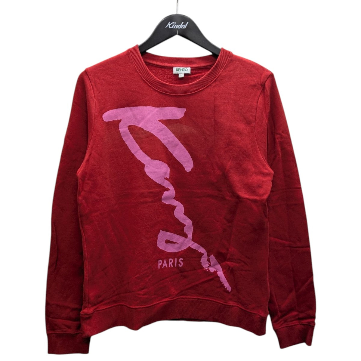 KENZO(ケンゾー) フロントロゴプリント クルーネックスウェット
