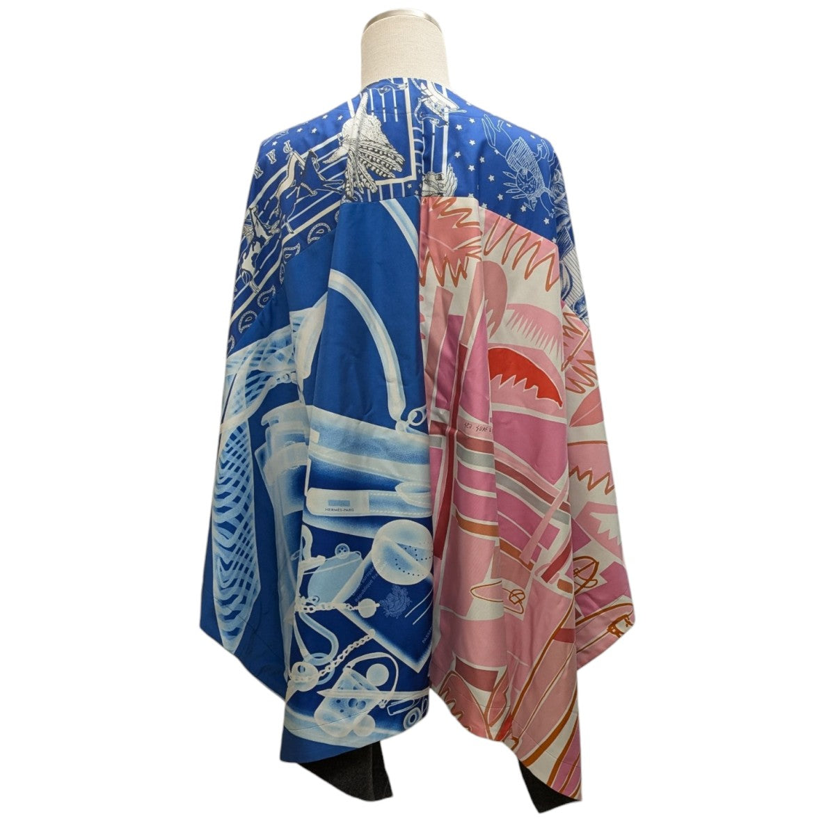 カシミヤシルクケープ