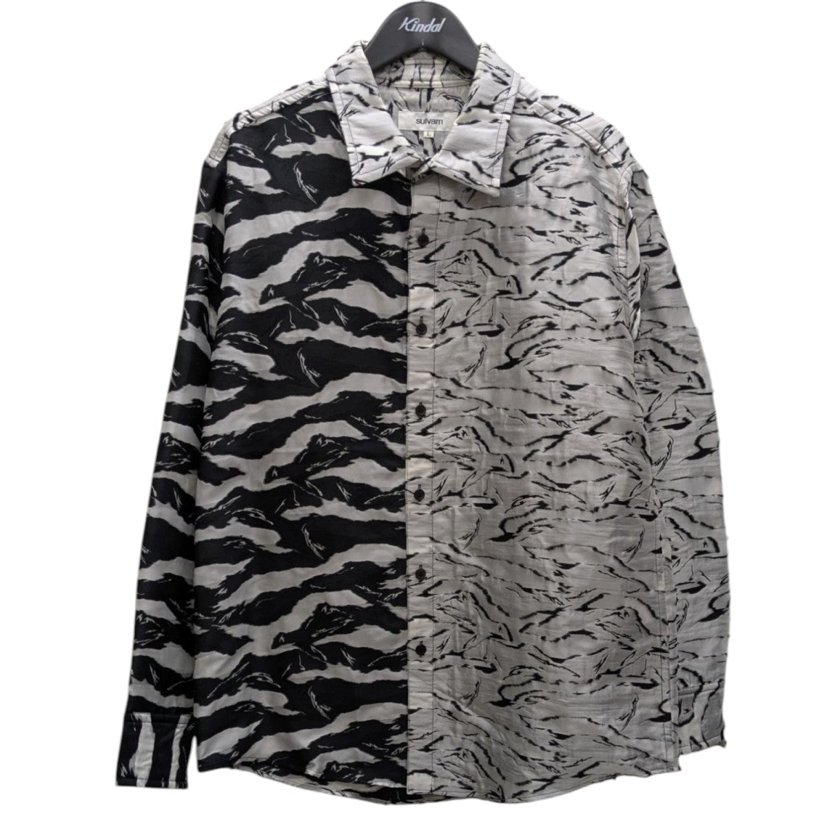 sulvam(サルバム) ロングスリーブTシャツ SM-T07-710 ホワイト