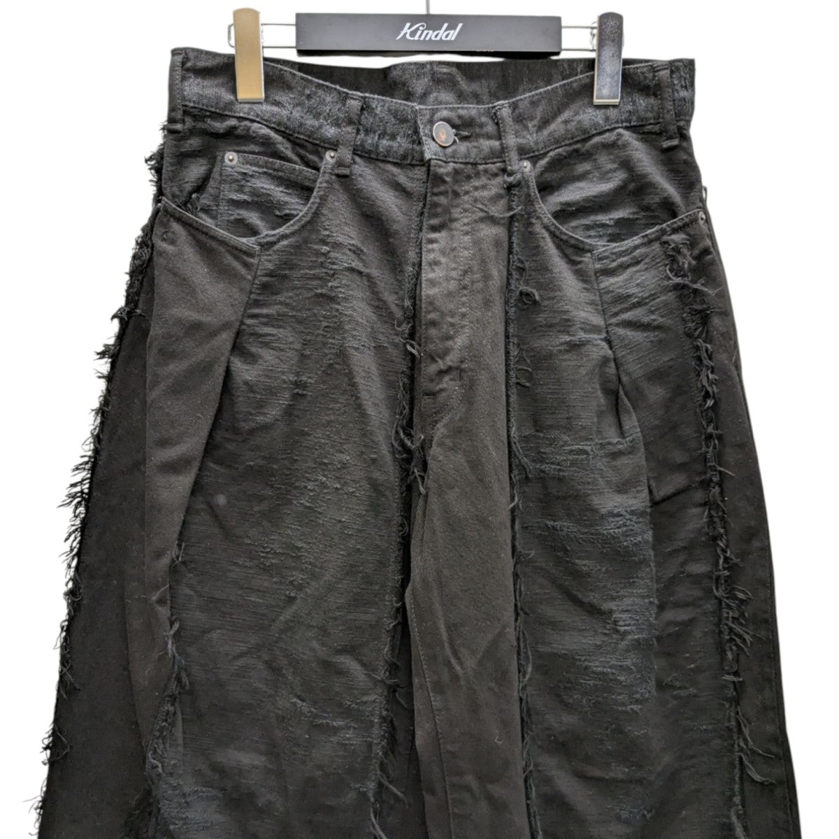 【グランジ】ASTT 25SS 暗黒ヒゲウォッシュドルーズ6部丈パンツ グランジ】ASTT 25SS 暗黒ヒゲウォッシュドルーズ6部丈パンツ