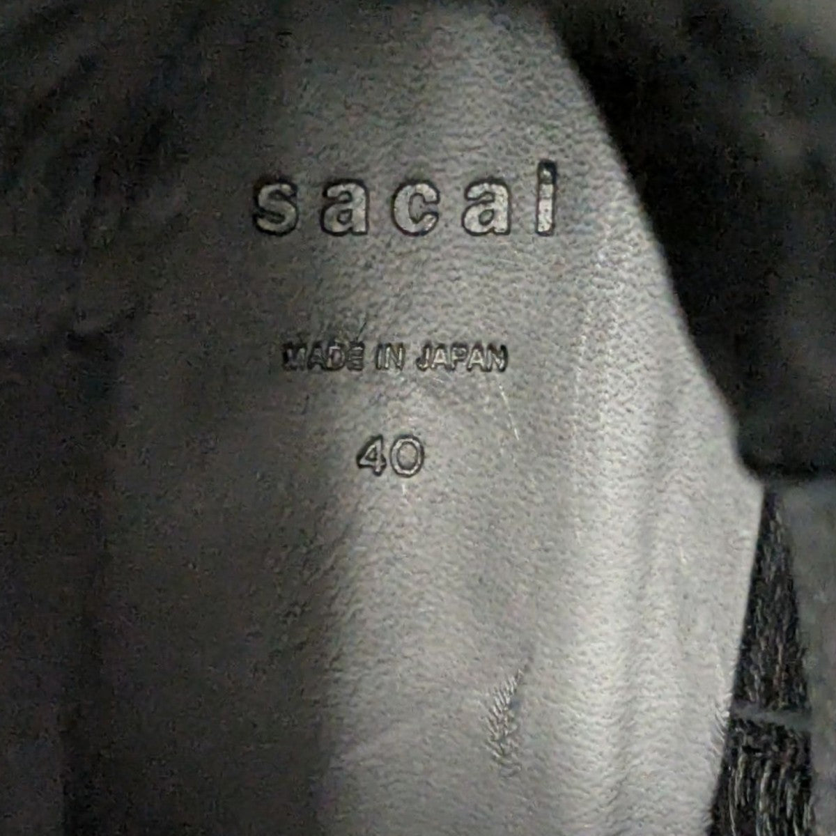 【Sacai】 23AW Chelsea Boots サイズ40 Sacai】 23AW Chelsea Boots サイズ40 - メルカリ