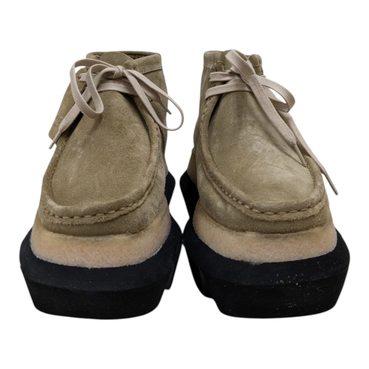 sacai×Clarks Originals Hybrid Wallabee Bootワラビーブーツ23
