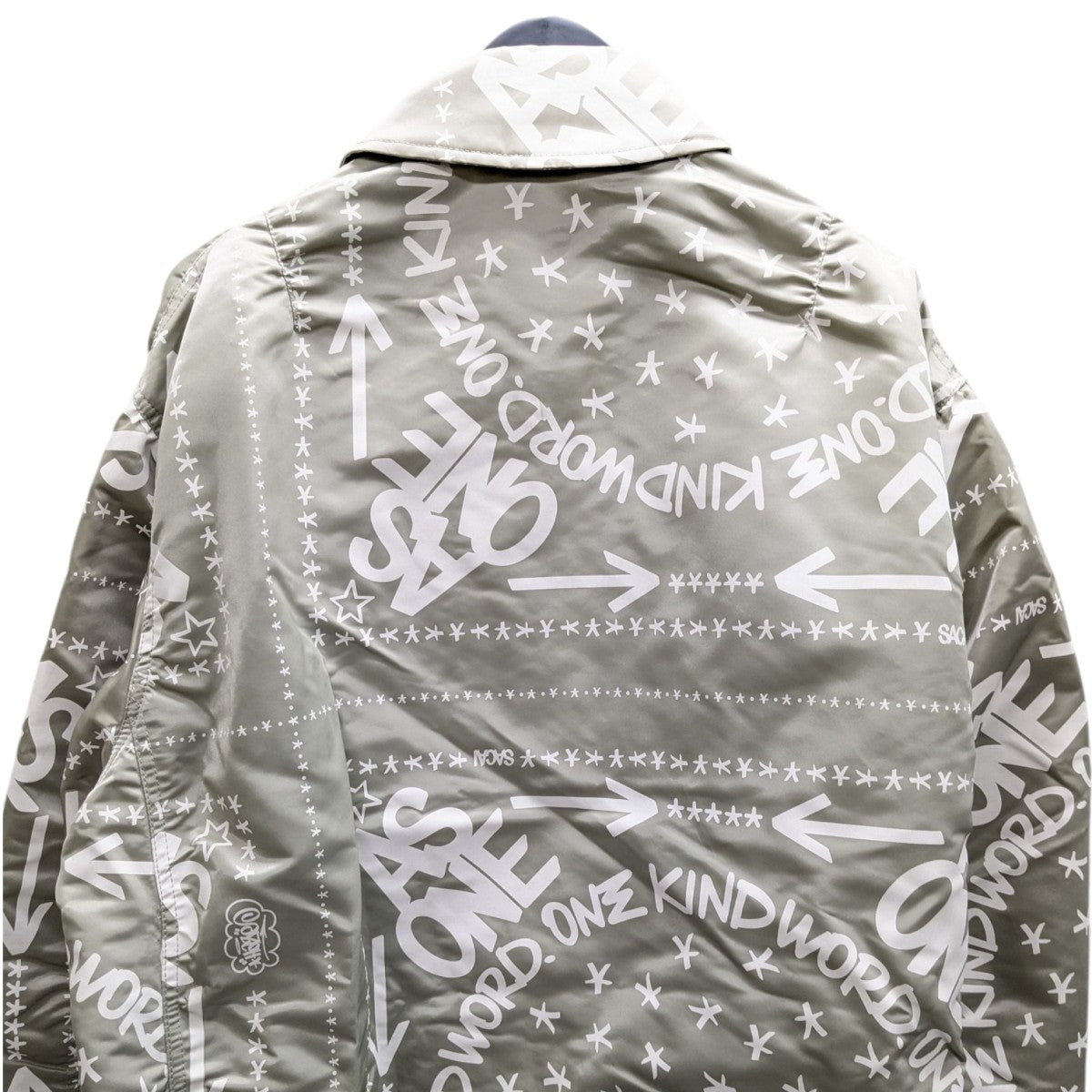 sacai×Eric Haze ロングコート 古着・中古-4枚目のアイテム画像