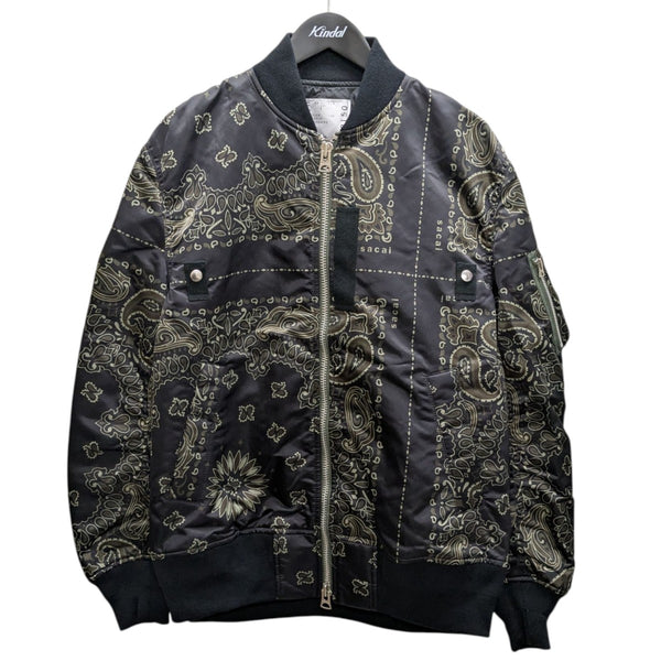 sacai(サカイ) Bandana Blouson バンダナMA-1ジャケット 23-03150M
