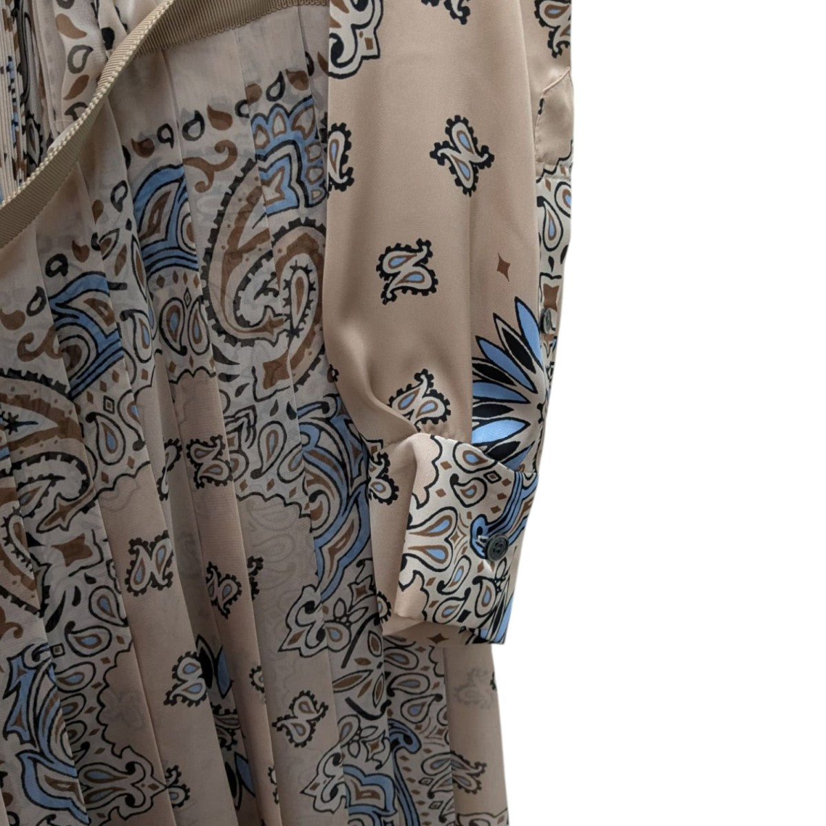 Sacai キッズワンピース sacai(サカイ) ウールナイロンワンピース07-00690 07-00690
