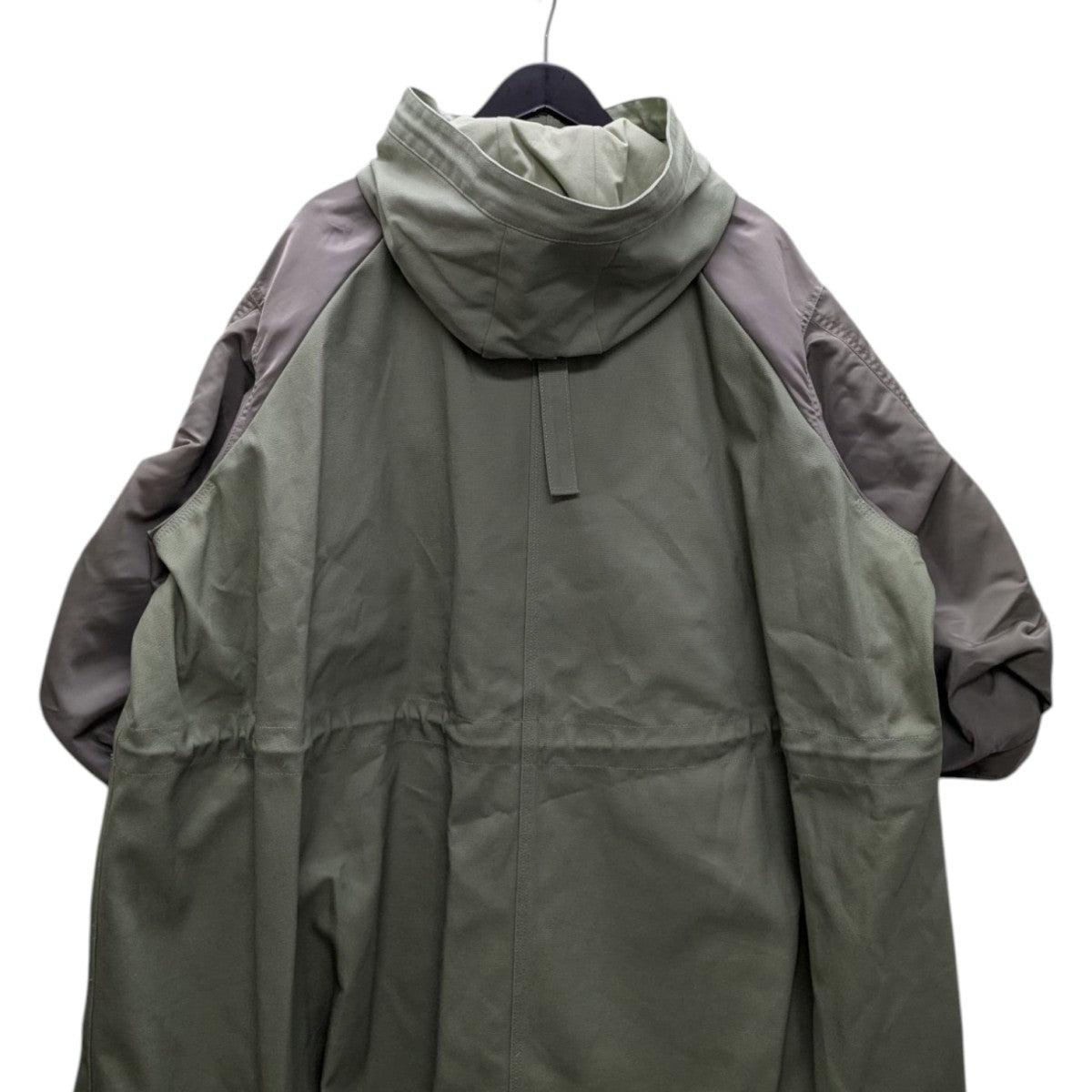sacai×CARHARTT WIP Duck x Nylon Twill Coatフーデッド