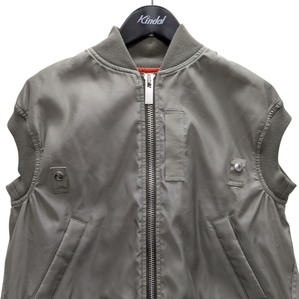 人気定番!! sacai サカイ ドローコード パファー ダウン ベスト