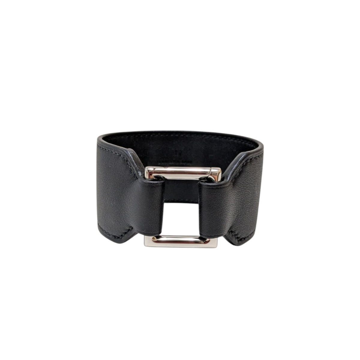 HERMES U刻印 Cuff arm string Morsレザーアームブレスレット 古着・中古-4枚目のアイテム画像