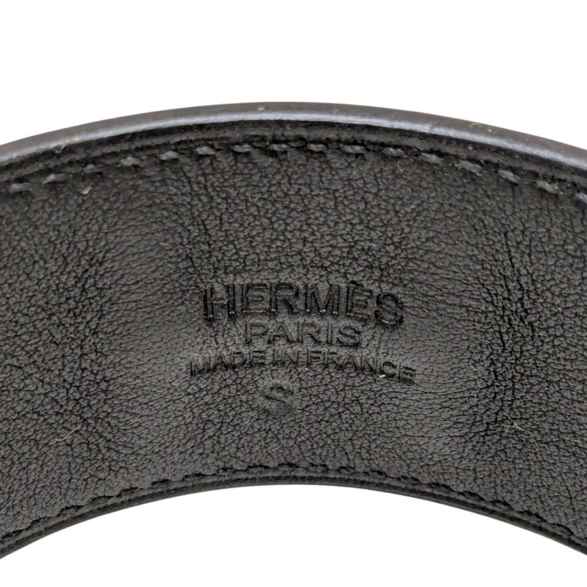 HERMES U刻印 Cuff arm string Morsレザーアームブレスレット 古着・中古-6枚目のアイテム画像