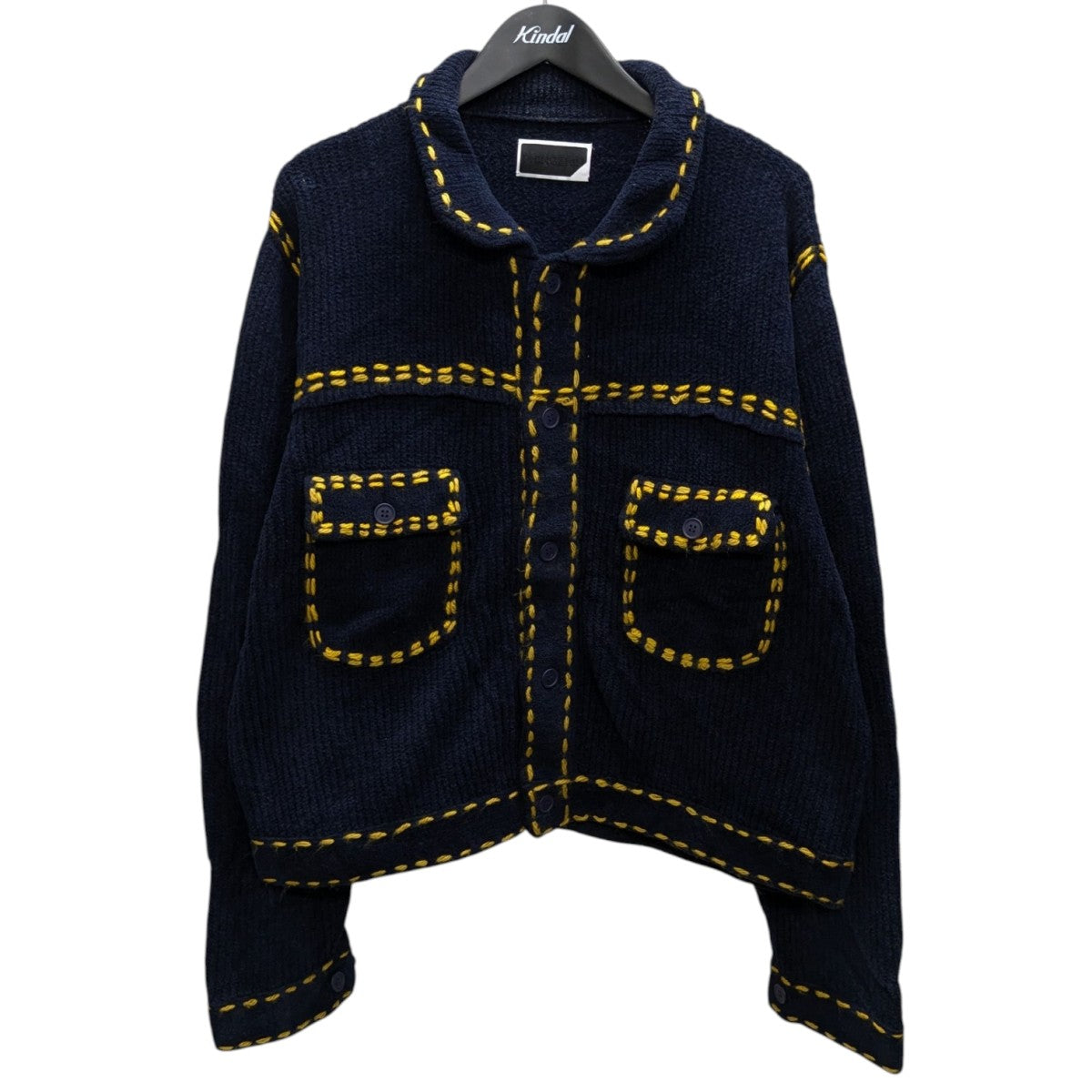 PHINGERIN(フィンガリン) ニットカーディガン PD-242-KN-011 ネイビー