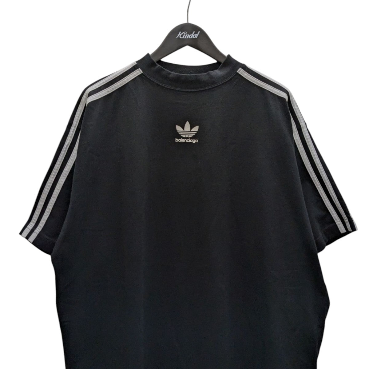 バレンシアガ アディダス ブラックTシャツ バレンシアガ - BALENCIAGA | Adidas T-Shirt-Black-2の通販