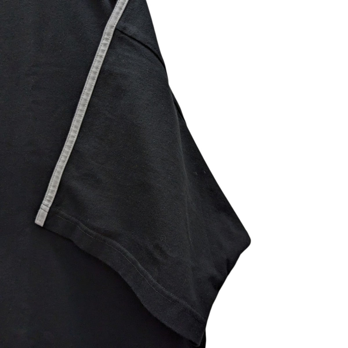 BALENCIAGA×adidas ロゴプリントスリーラインTシャツ739101 TNVA6