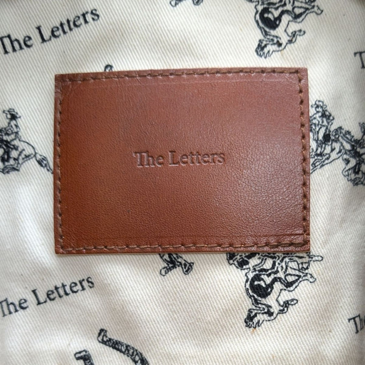 THE LETTERS スエードジャケット ブラウン The Letters(ザレターズ) 25SSTRUCKER JACKET -HORSE SUEDE