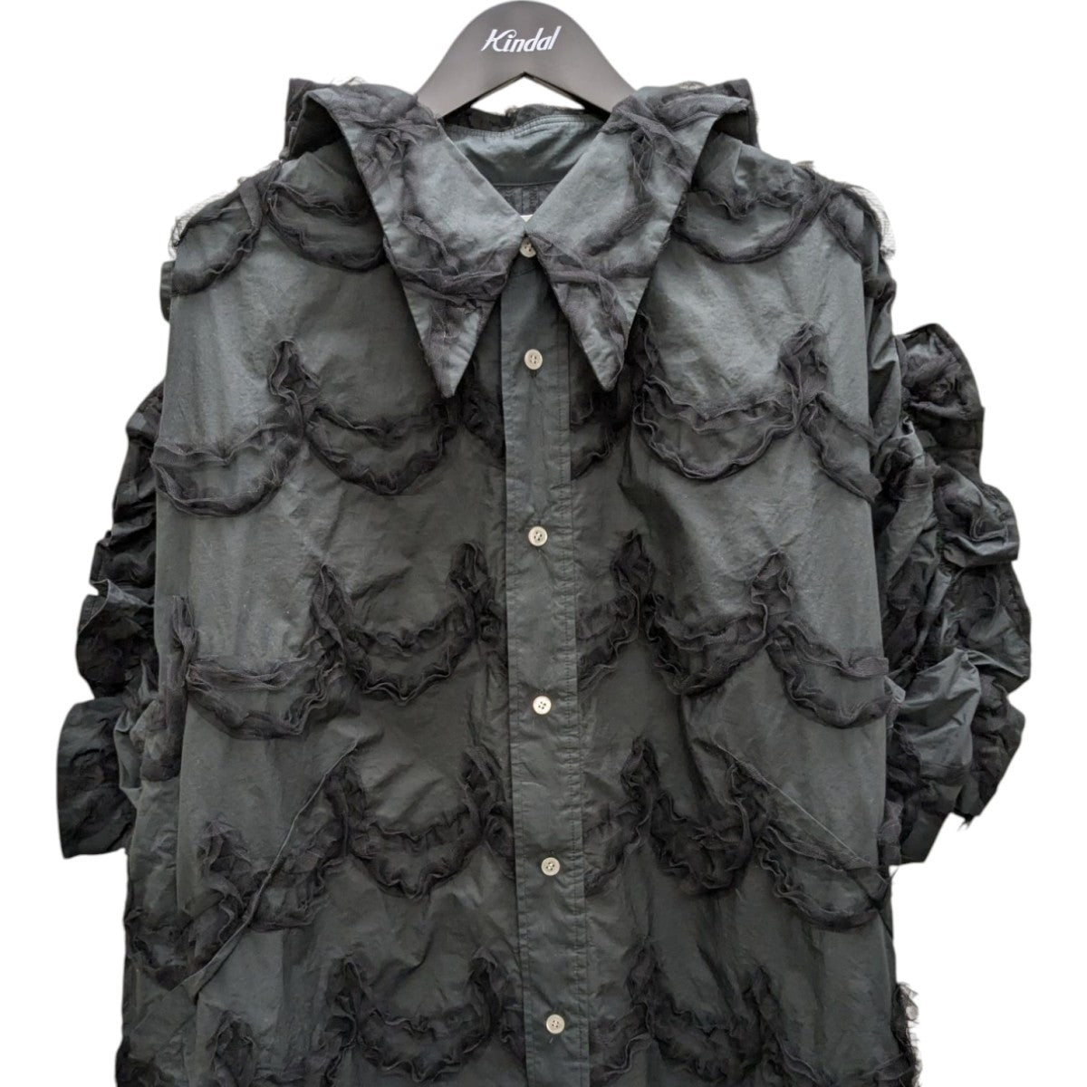 25SS Embroidery Long Shirts 刺繍ロングシャツ