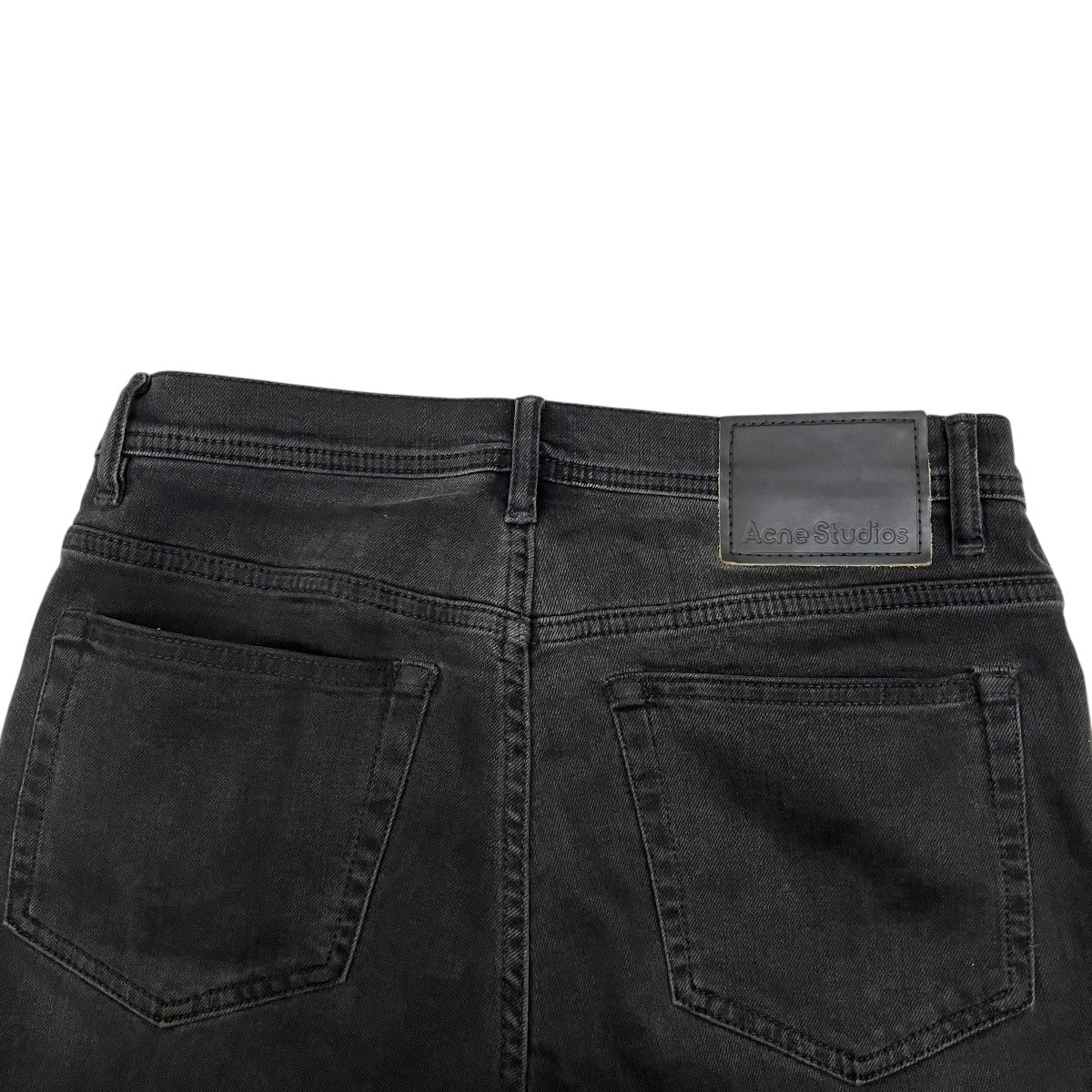 Acne Studios River ストレートデニム ブラック ACNE STUDIOS]RIVER STAY BLACK/BLACK – R&Co.