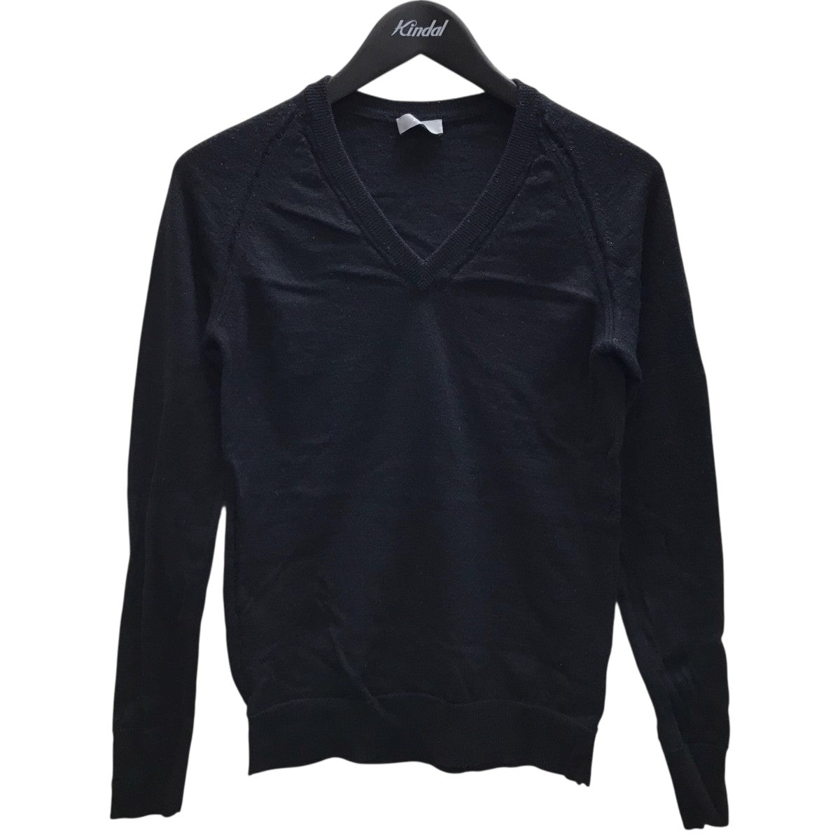 DIOR(ディオール) クラッシュVネックニット 6HH4057561 ブラック