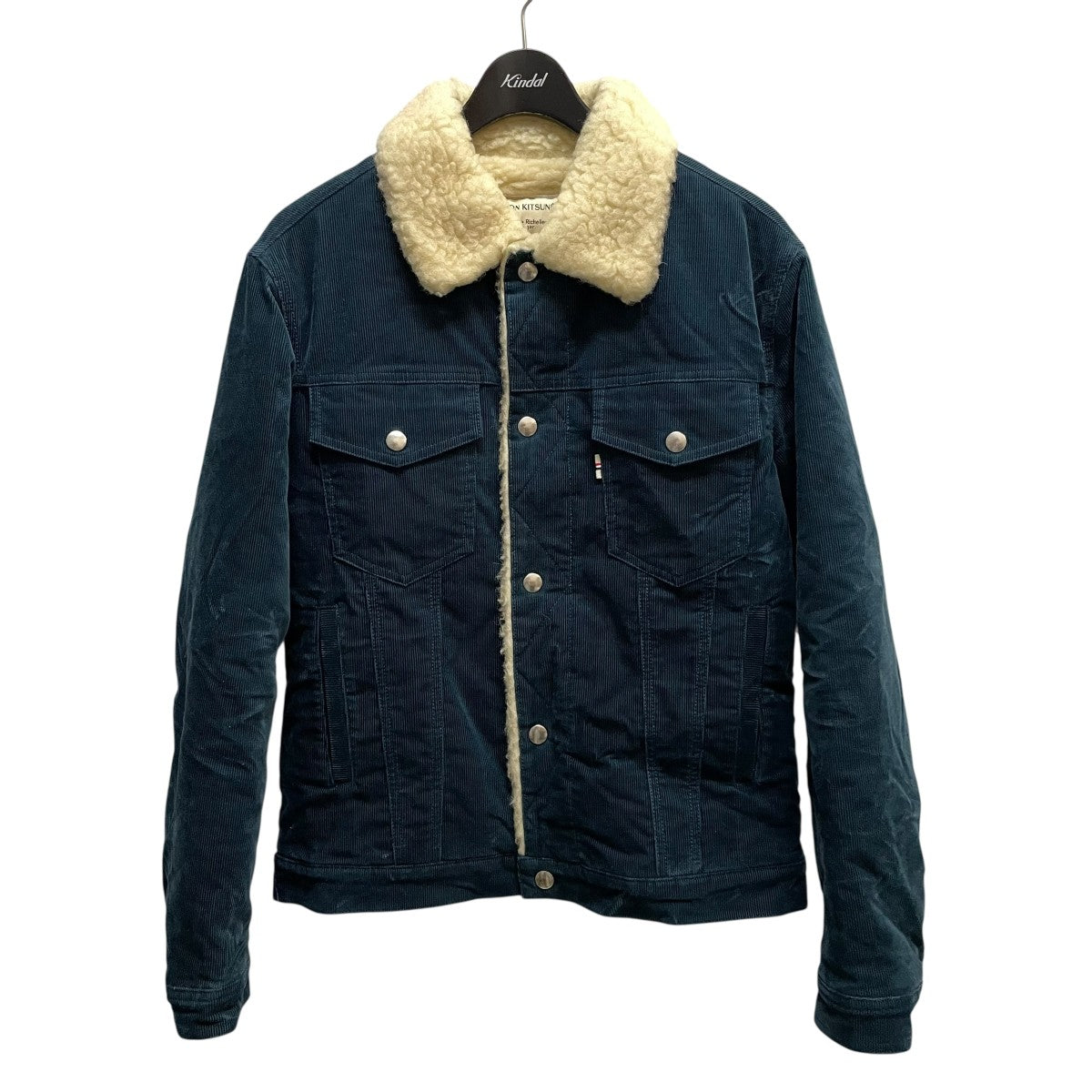 【ＥＭＩ⭐︎ 】MAISON KITSUNE コーデュロイジャケット MAISON KITSUNE(メゾンキツネ) BOXY TAILORED JACKETテーラード