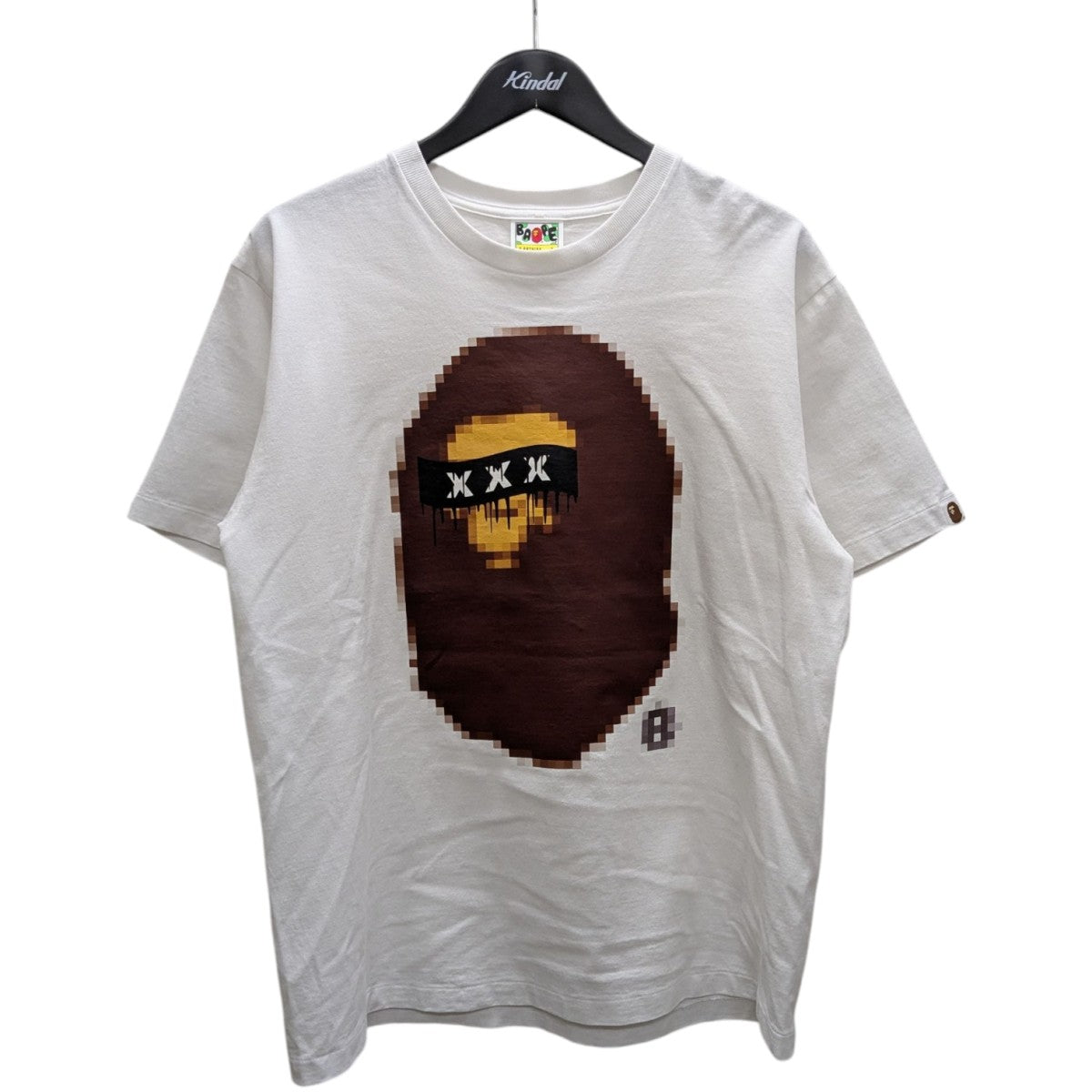 APE HEAD TEEプリントTシャツ
