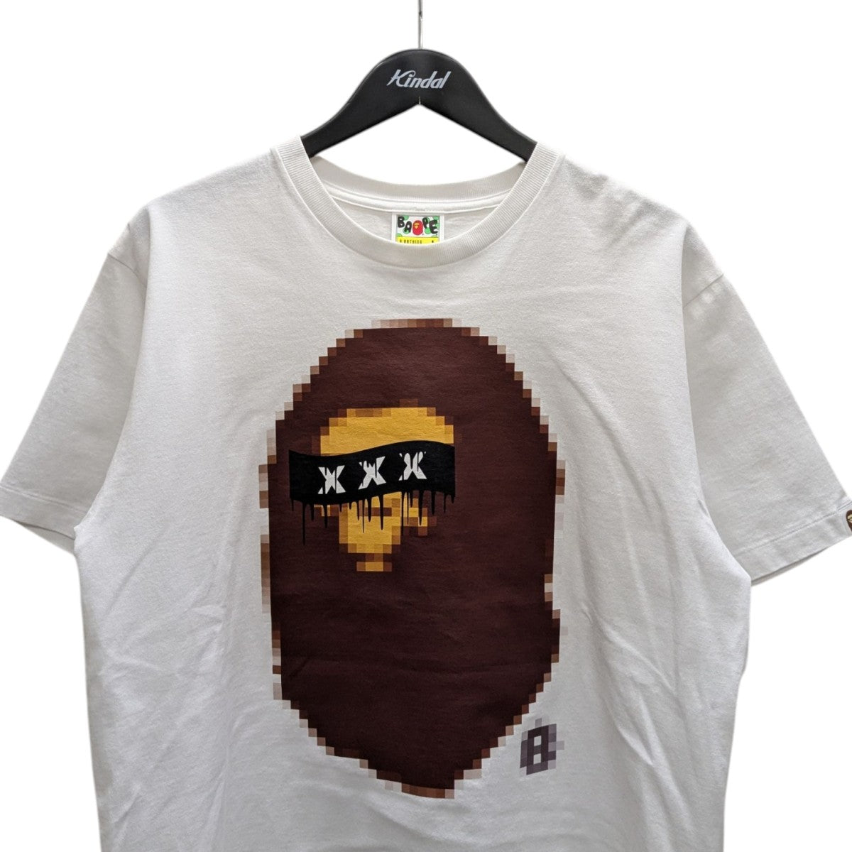 APE HEAD TEEプリントTシャツ