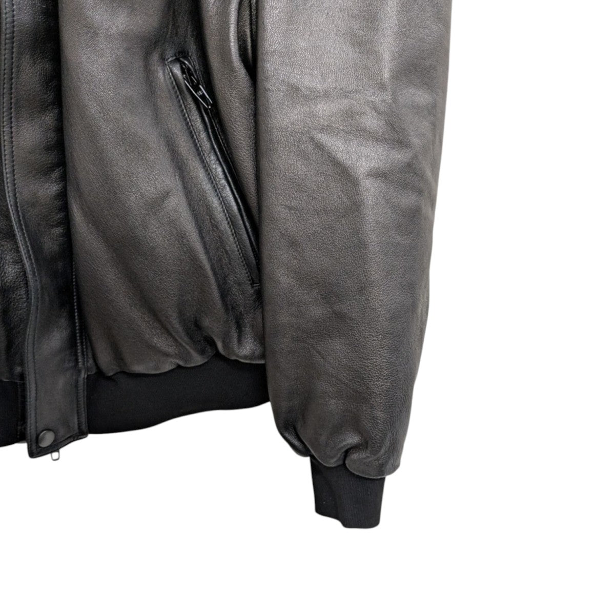 BALENCIAGA(バレンシアガ) Sporty B Taxi Blouson ジップアップレザー