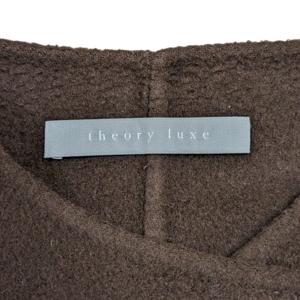 Theory セオリー カシミヤ混 ノーカラーコート Double Face Coat | WOMEN（レディース）｜Theory 公式通販サイト