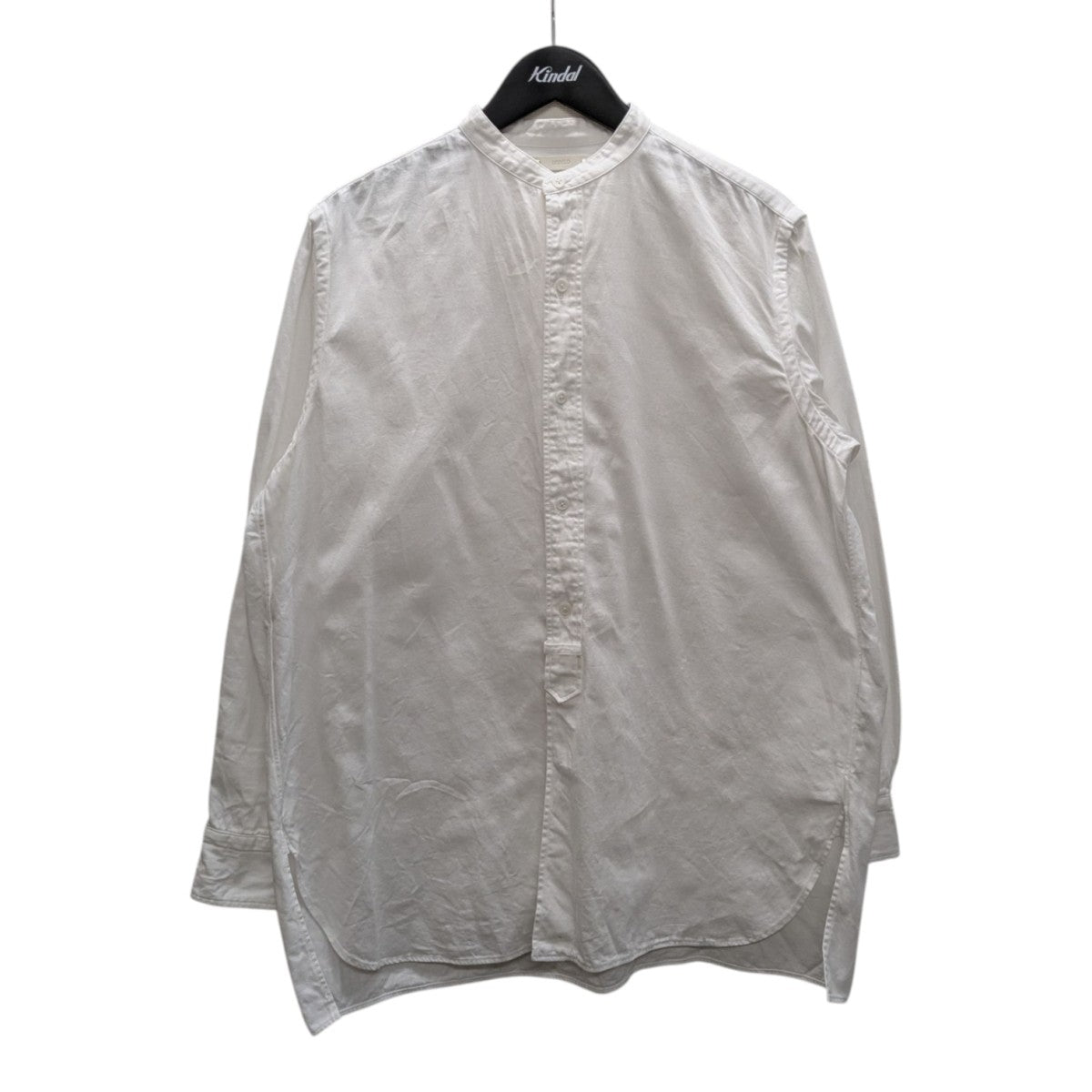 25SSノーカラーシャツ2503-5003-01-022