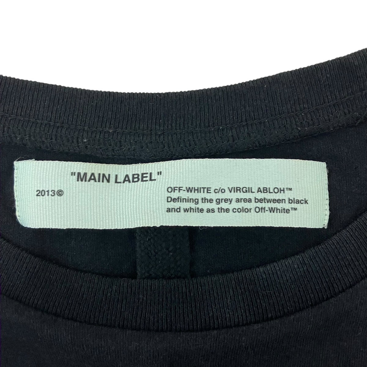 OFFWHITE バックロゴTシャツ 古着・中古-5枚目のアイテム画像
