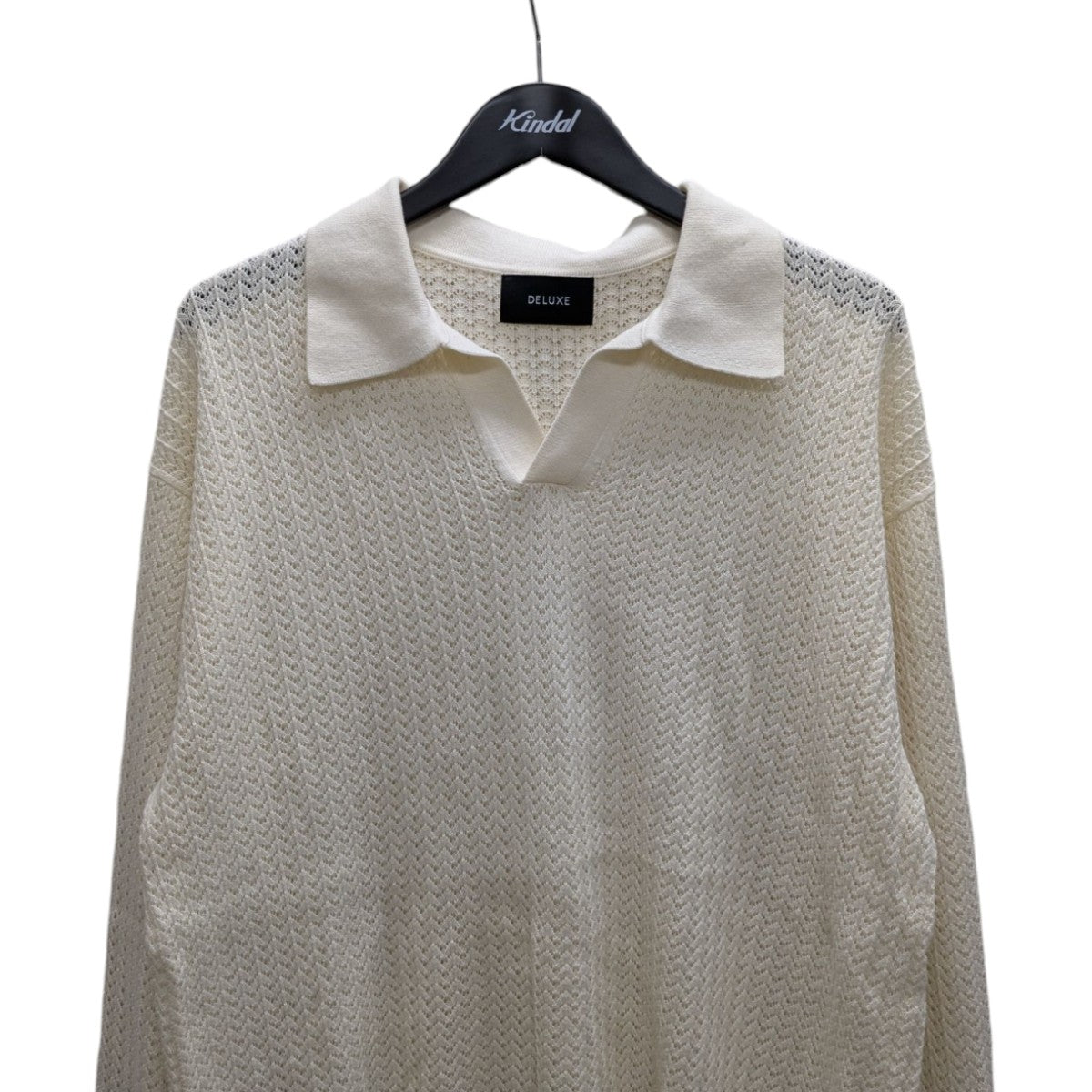 Deluxe(デラックス) 25SSGATSBYニットポロシャツ25SD3213
