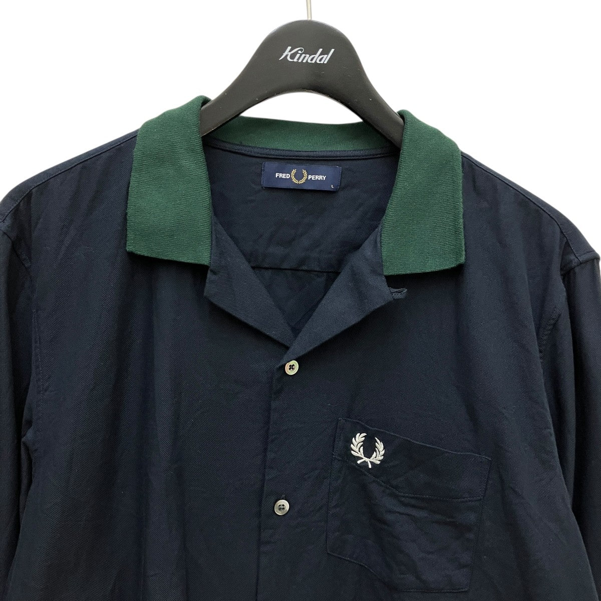 人気　FRED PERRY　フレッドペリー　オープンカラーシャツ　開襟　L 楽天市場】【1000円OFFクーポン配布中 9月スーパーセール