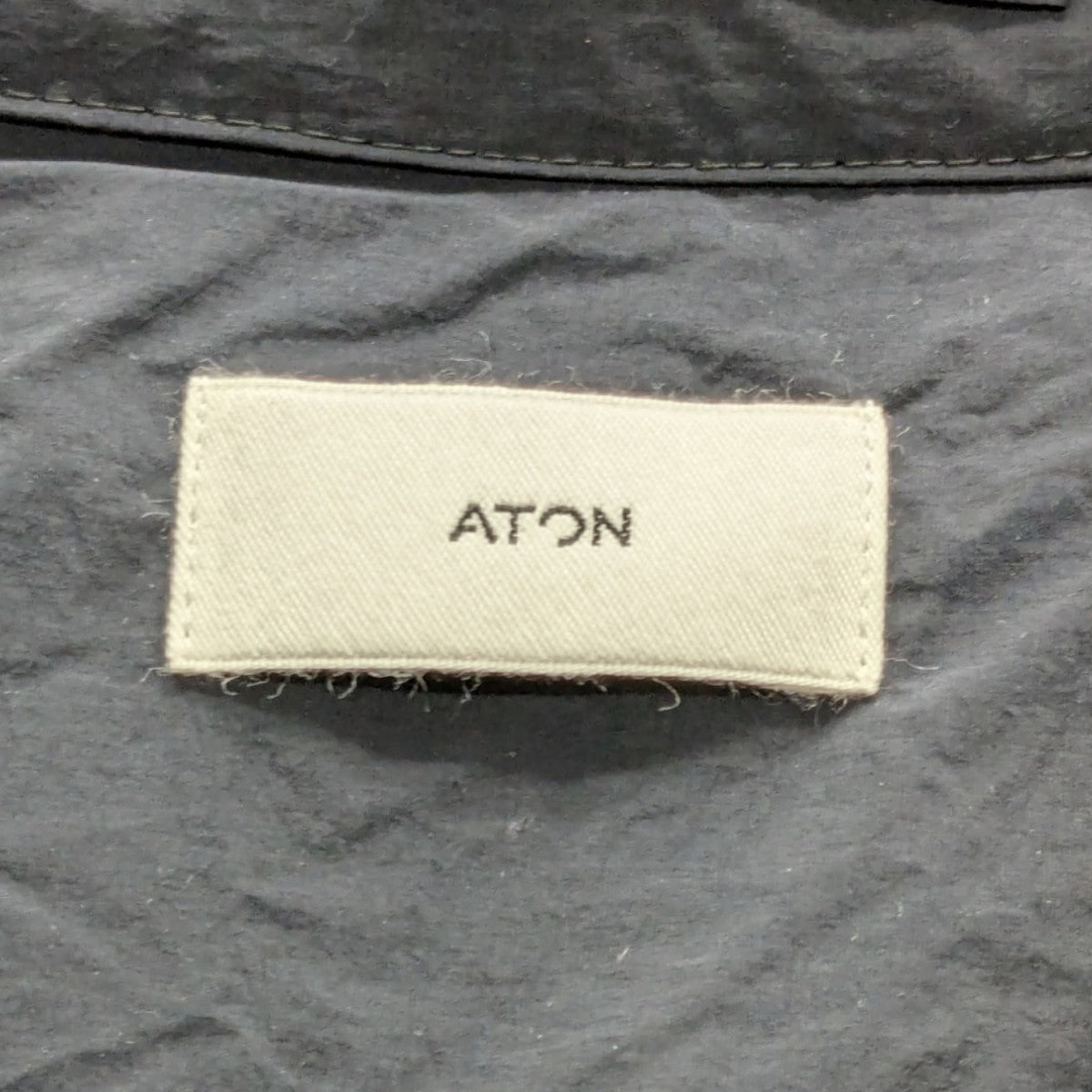 新品 定価6.8万ATON 24SS ナイロンパッカブルコート サイズ06 新品 定価6.8万ATON 24SS ナイロンパッカブルコート サイズ06