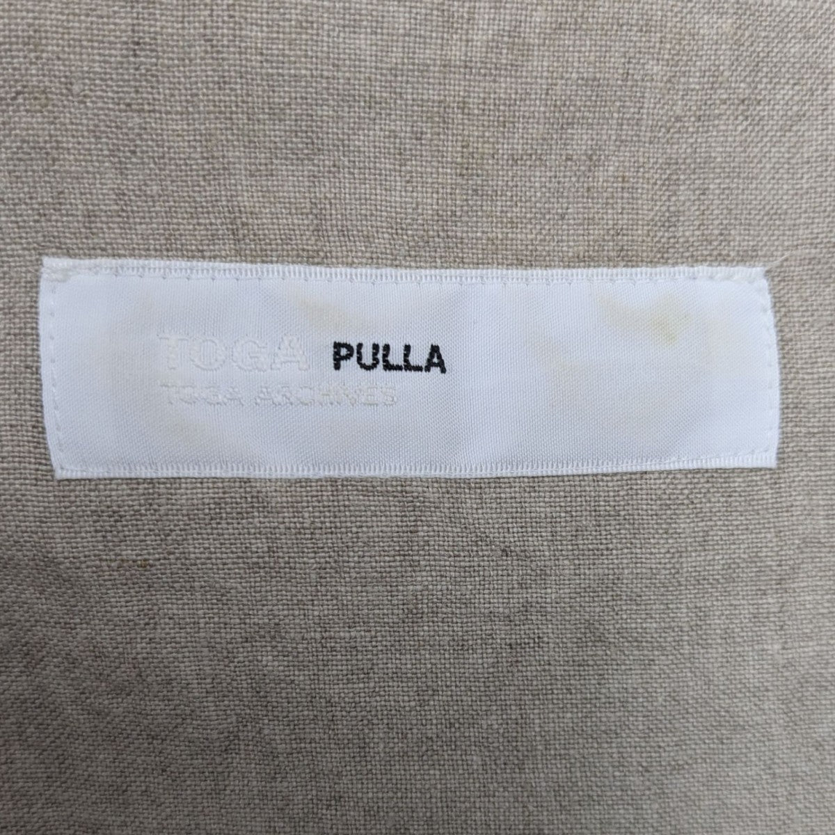 TOGA PULLA ジャガードシャツ 古着・中古-8枚目のアイテム画像