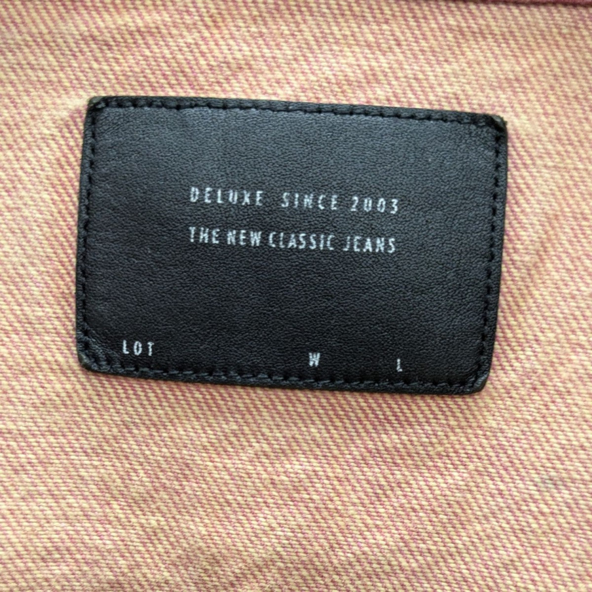 Deluxe(デラックス) デニムジャケット 24SD5318 ピンク サイズ S