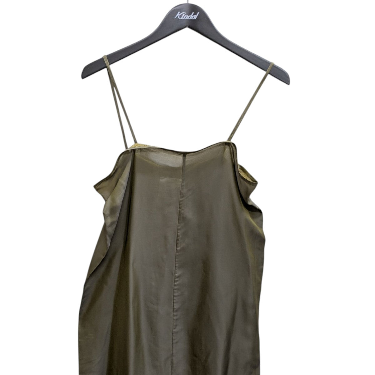 Gabriela Coll Garments GRAPHENE SLIP DRESSシルク混ロングワンピース 古着・中古-2枚目のアイテム画像