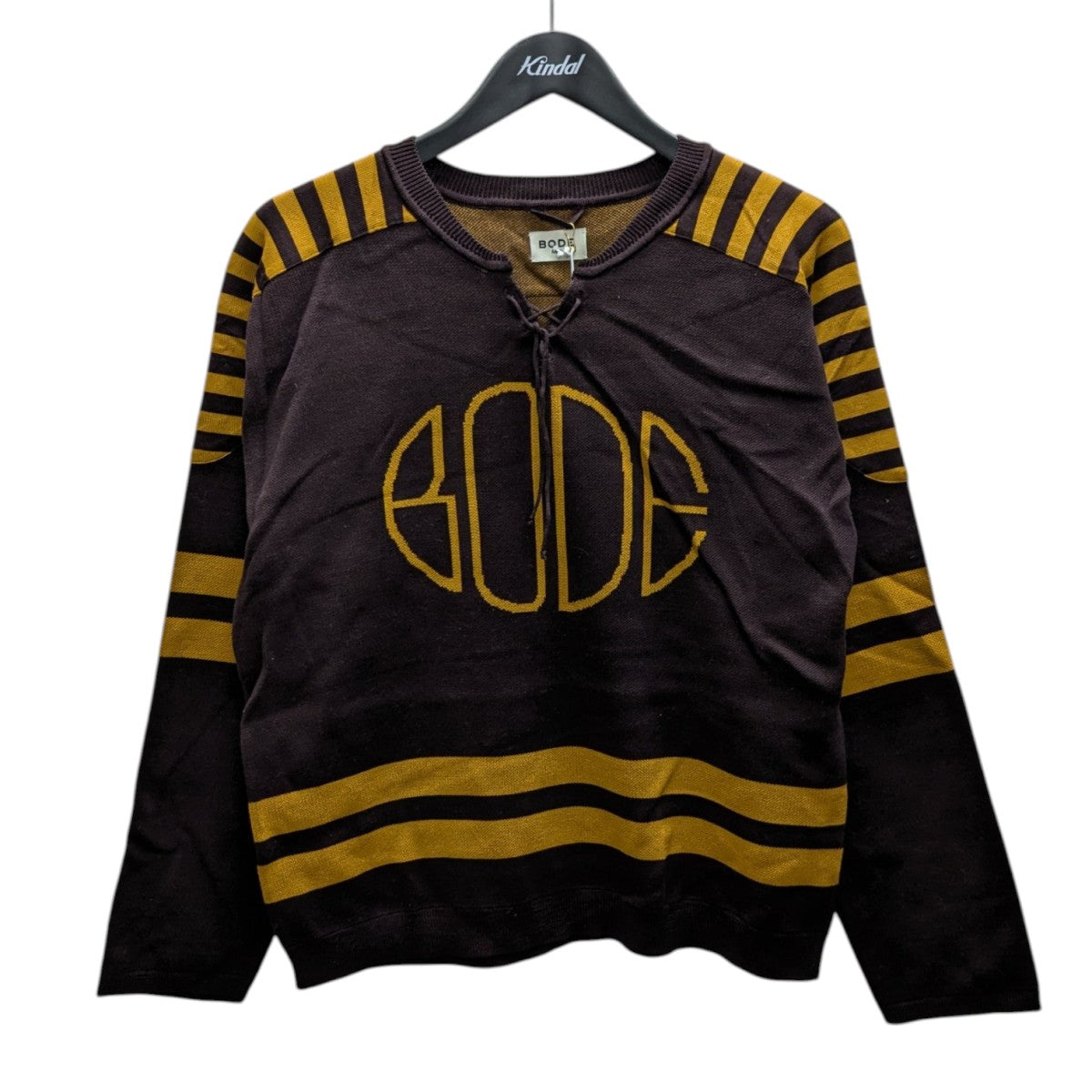 Rink Sweater ロゴニット