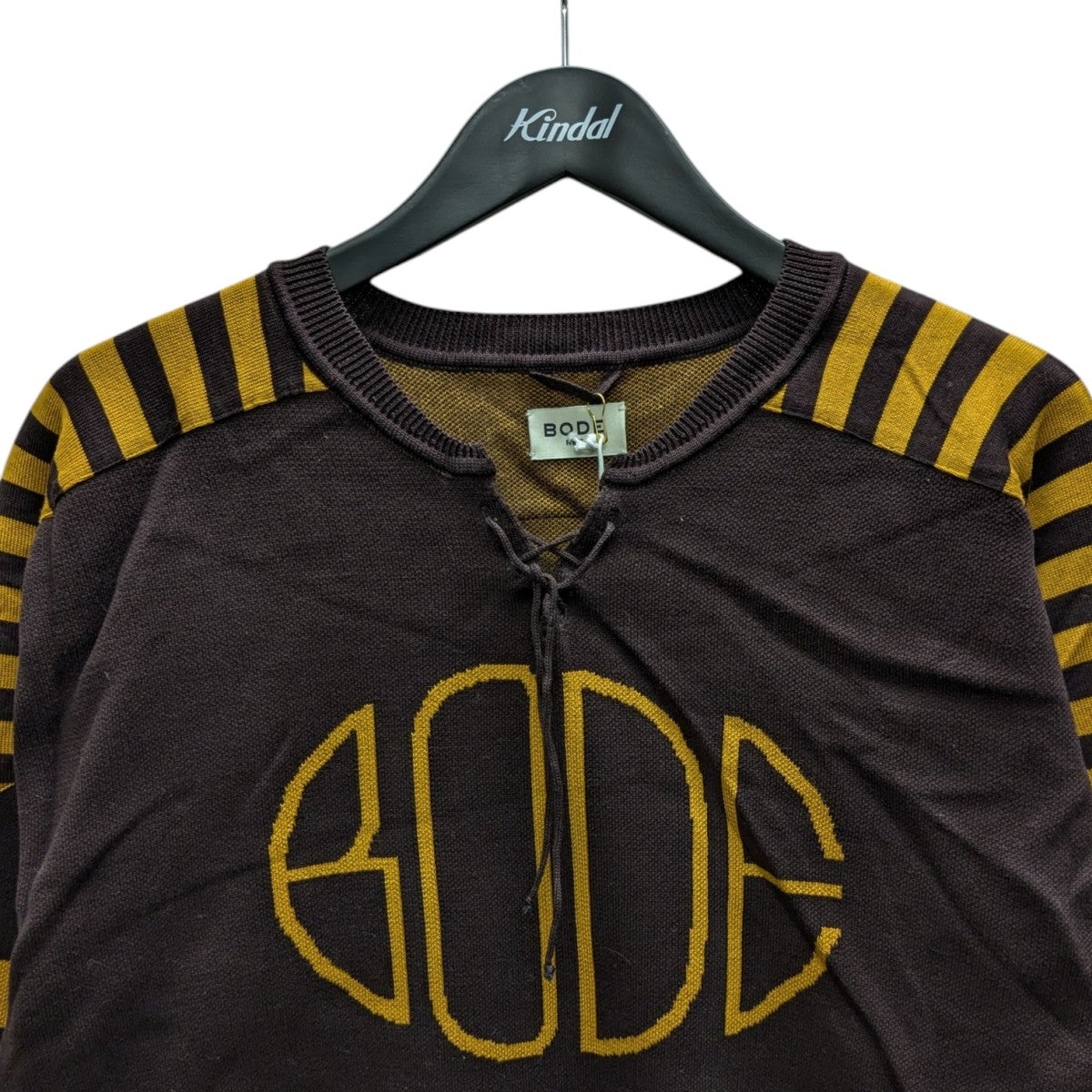 Rink Sweater ロゴニット