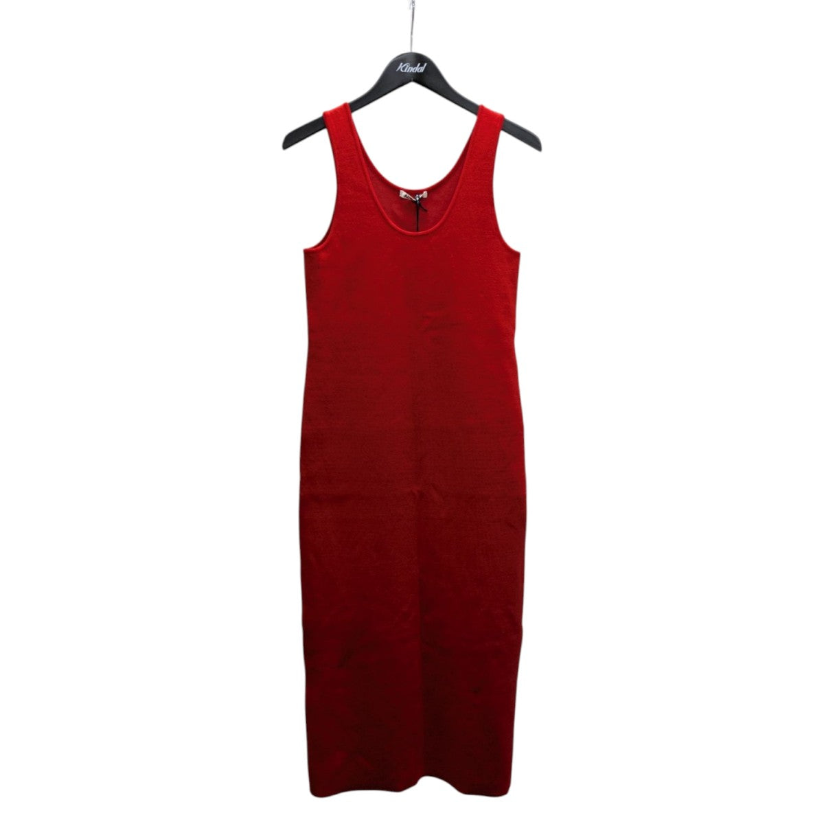 AURALEE 25SSCOTTON SILK STRETCH DOUBLE FACE KNIT DRESSコットン シルク ストレッチ ニット ミディアムワンピースA25SD03WF 古着・中古-1枚目のアイテム画像