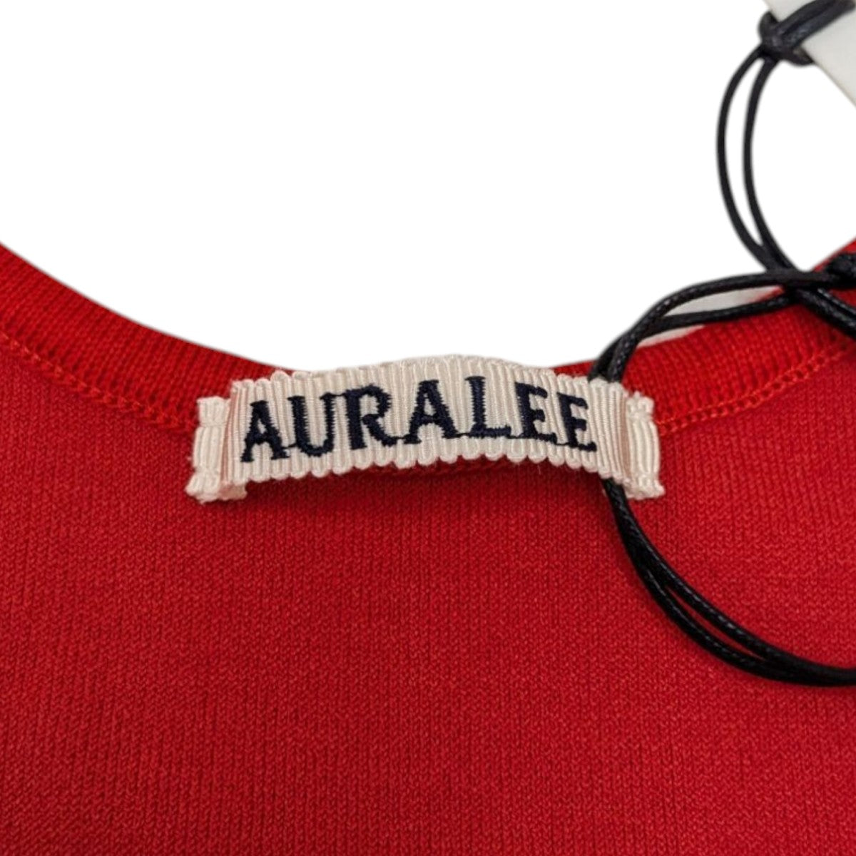 AURALEE 25SSCOTTON SILK STRETCH DOUBLE FACE KNIT DRESSコットン シルク ストレッチ ニット ミディアムワンピースA25SD03WF 古着・中古-5枚目のアイテム画像