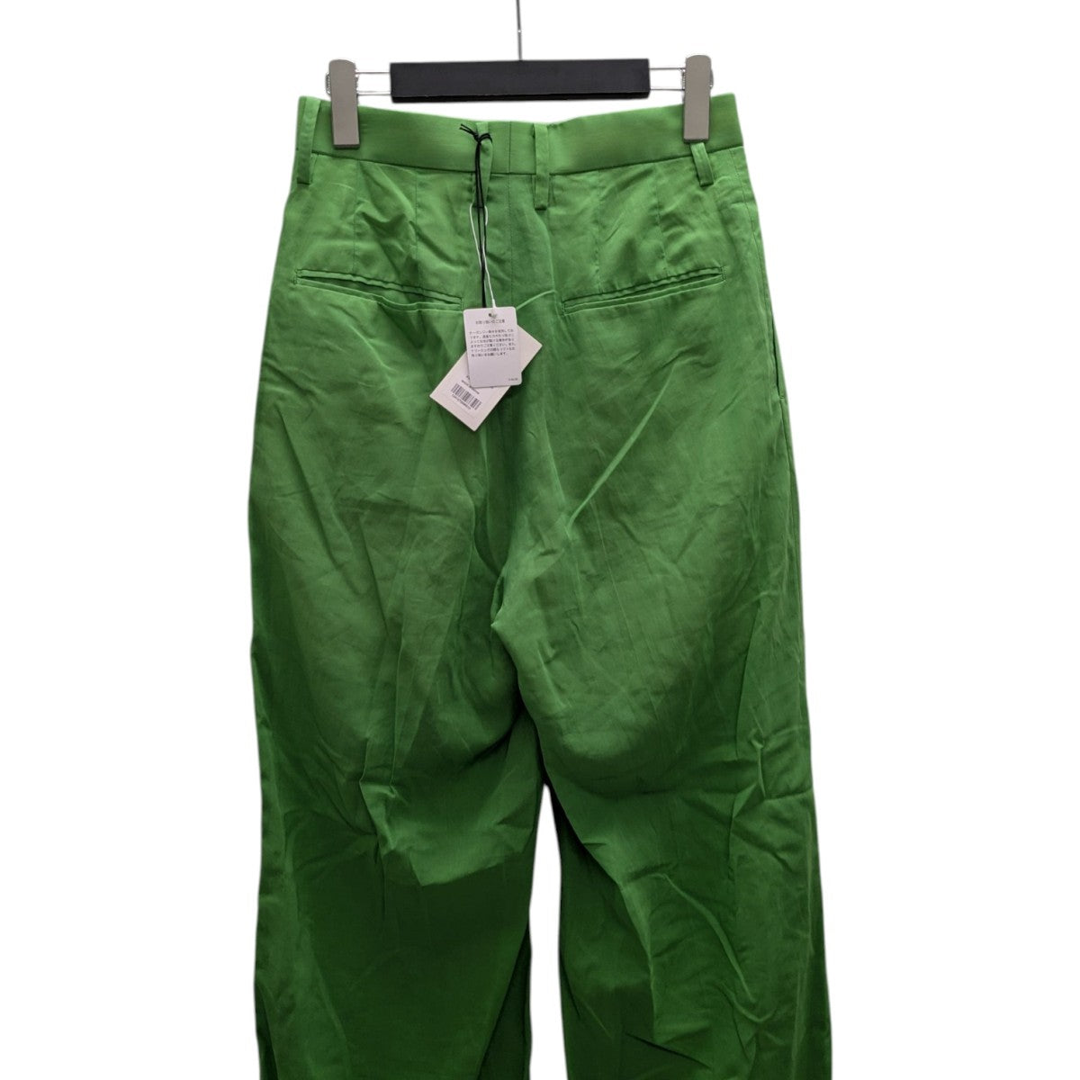 【美品】AURALEE（オーラリー）ダークグリーンスラックス AURALEE(オーラリー) スラックスA24SP06VO A24SP06VO グリーン