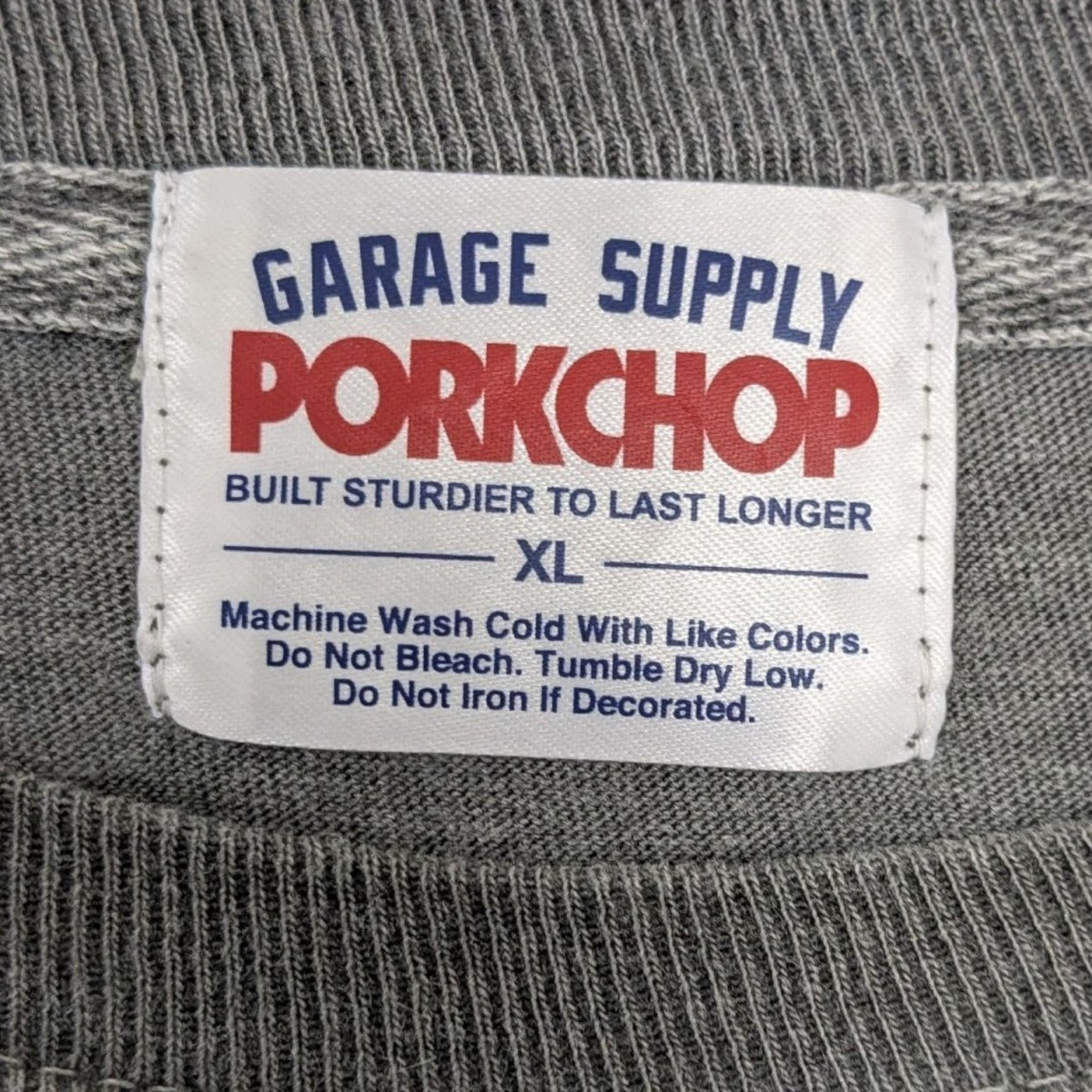 GARAGE SUPPLY PORK CHOP ロングスリーブカットソー 古着・中古-6枚目のアイテム画像